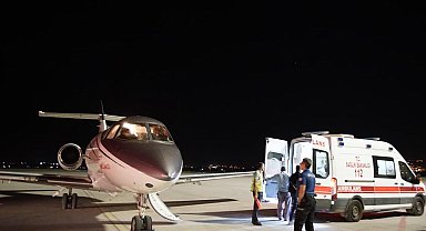 Ambulans uçak, Tülin bebek için havalandı