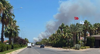 Antalya'da orman yangını