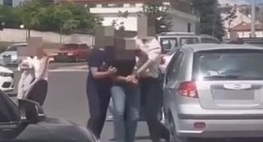 Aracından inip, otomobil sürücüsünü darbeden sürücüye 180 bin TL ceza