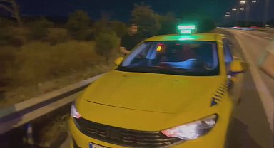 Avcılar'da takibe alınan taksiden kaçak göçmenler çıktı; bir gözaltı