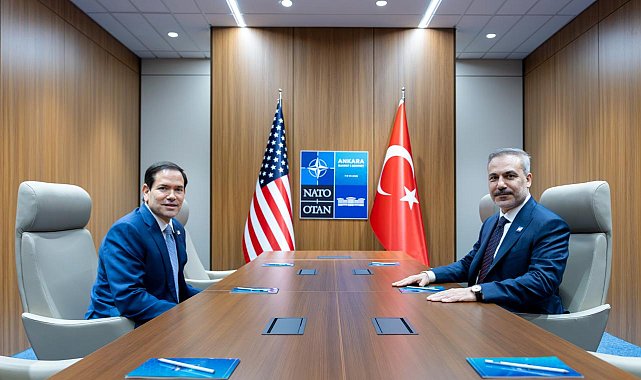 Bakan Fidan, ABD'li mevkidaşı Rubio ile görüştü