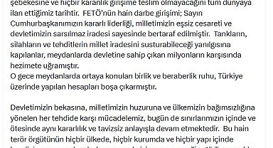 Bakan Fidan: Hain terör örgütünün yaşam alanı bulmasına asla izin vermeyeceğiz