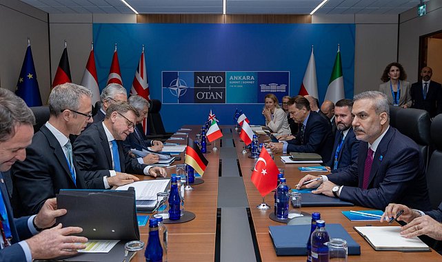 Bakan Fidan, NATO-Ukrayna Konseyi toplantısına katıldı