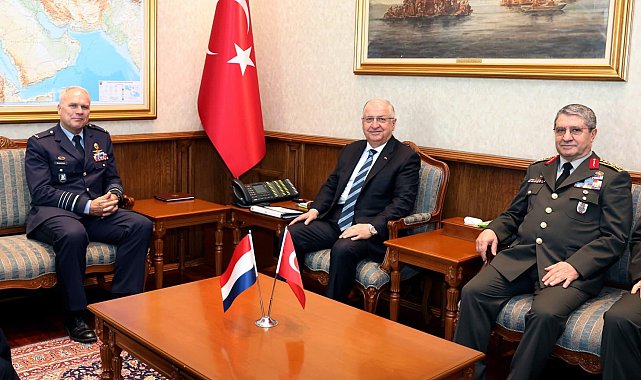 Bakan Güler, Hollanda Genelkurmay Başkanını kabul etti