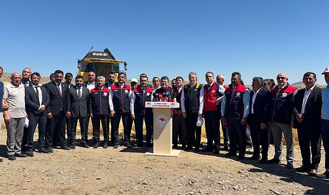 Bakan Yumaklı: Buğdayda yüzde 27, arpada yüzde 50 artış bekliyoruz