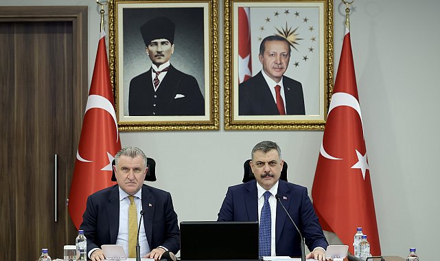 Bakanlar Çiftçi ile Bak, Spor Güvenliği Toplantısı'nı gerçekleştirdi