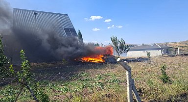 Balıkesir'deki arazi yangını kontrol altında