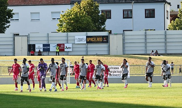 Beşiktaş, Widzew Lodz'a mağlup oldu
