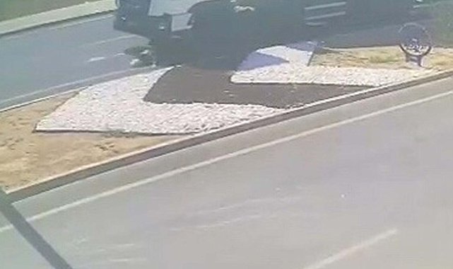 Beton mikserinin çarptığı yaya öldü