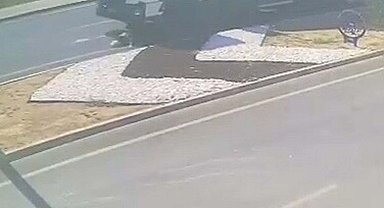 Beton mikserinin çarptığı yaya öldü