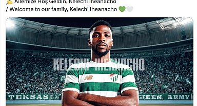Bursaspor, Kelechi Iheanacho'yu transfer etti