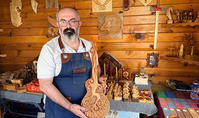 Çocukluk merakı ahşap oymacılığı, mesleği oldu
