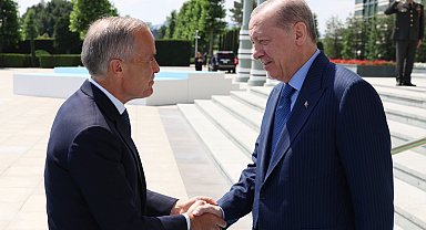 Cumhurbaşkanı Erdoğan, Kanada Başbakanı Carney'i kabul etti