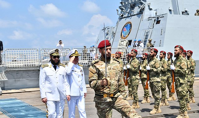 Deniz Kuvvetleri Komutanı Tatlıoğlu, TCG İstanbul ile Lazkiye'ye gitti