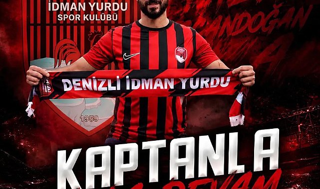 Denizli İdmanyurdu'nda kaptan kaldı