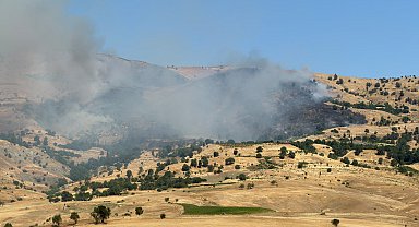 Diyarbakır'da örtü yangını