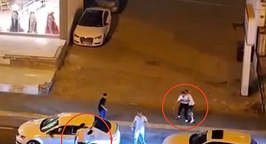 Diyarbakır'da yumruklu ve sopalı kavga kamerada