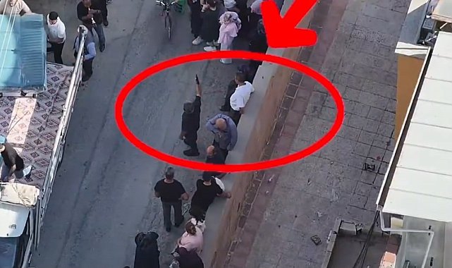 Düğünde havaya ateş açtı, dronla yakalandı
