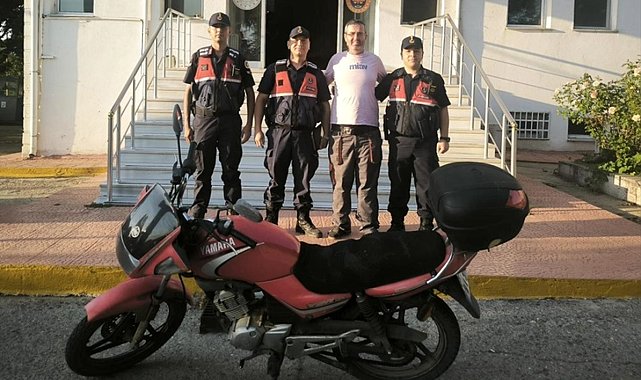 Edirne'de çalınan motosiklet aynı gün bulundu, şüpheli tutuklandı
