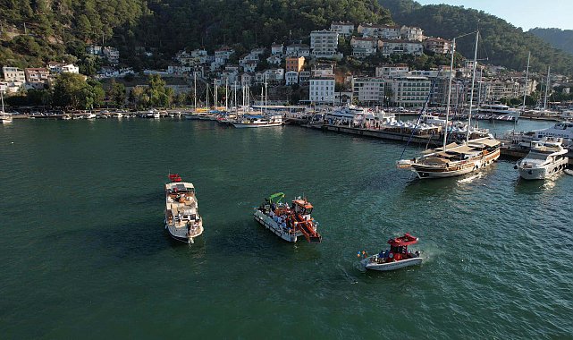 Fethiye Körfezi'ndeki dip çamuru, Çin'den getirilen gemi ile temizlenecek