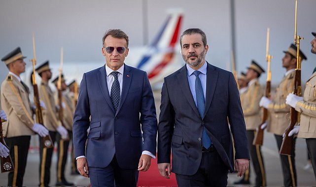 Fransa Cumhurbaşkanı Emmanuel Macron, Suriye'de