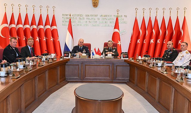 Genelkurmay Başkanı Bayraktaroğlu, Hollandalı mevkidaşı Eichelsheim ile görüştü