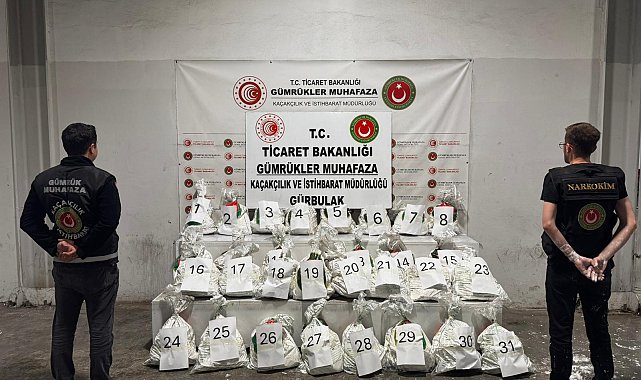 Gümrükler Muhafaza ekipleri, 6 ayda 62,7 milyar liralık kaçak eşya ele geçirdi