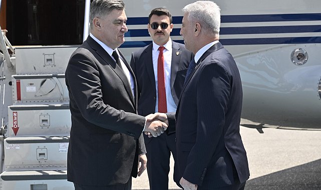 Hırvatistan Cumhurbaşkanı Milanovic, Ankara'da