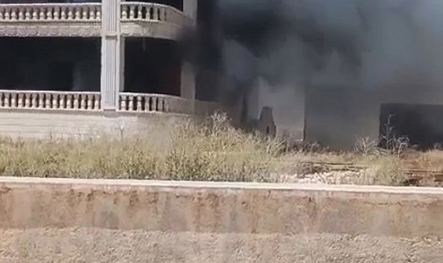 İki aile arasındaki kavgada ev ile araziler ateşe verildi