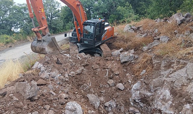 İş makinesiyle define kazısı yapan şüpheliler suçüstü yakalandı: 5 gözaltı