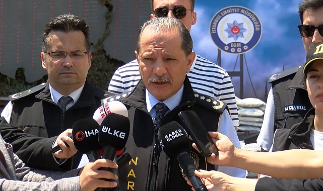 İstanbul İl Emniyet Müdürü Yıldız: Uyuşturucuyla mücadelemizi kararlılıkla sürdürüyoruz