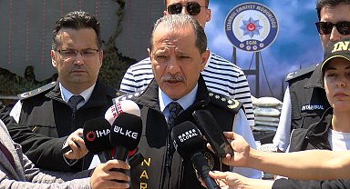 İstanbul İl Emniyet Müdürü Yıldız: Uyuşturucuyla mücadelemizi kararlılıkla sürdürüyoruz