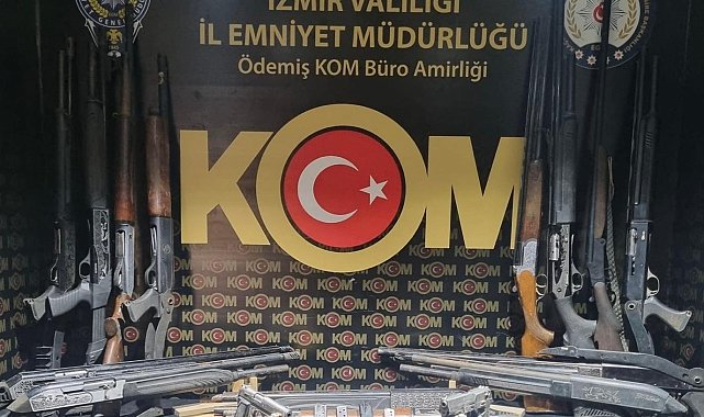 İzmir'de silah kaçakçılığı operasyonu: 1 tutuklama