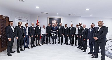 Karşıyaka yönetiminden Cemil Tugay ziyareti