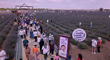Konya'da 'Karatay Lavanta Günleri'nde festival coşkusu