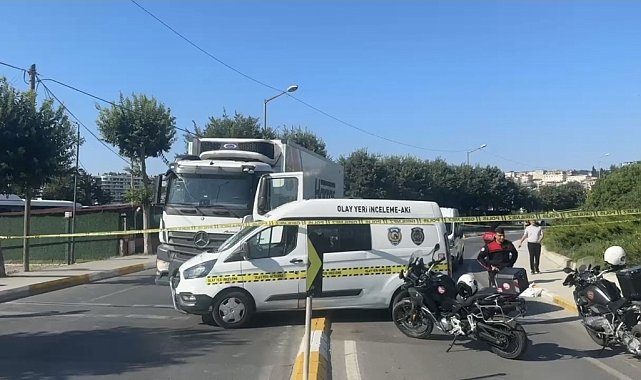 Küçükçekmece'de kamyonun çarptığı kadın öldü