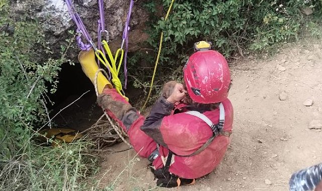 Mağarada mahsur kaldığı iddia edilen kişiyi kurtarma çalışmaları yeniden başlatıldı