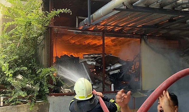 Muğla'da hastanede yangın
