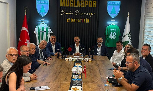 Muğlaspor yeni sezon sponsorlarını tanıttı