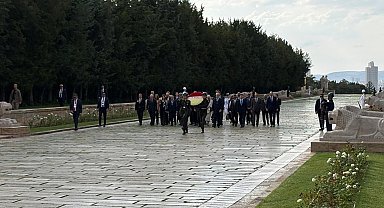 NATO heyetinden Anıtkabir'e ziyaret
