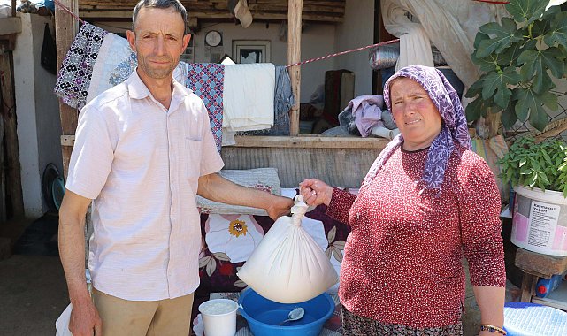 NATO liderlerine ikram edilen Denizli'nin yanık kokulu koyun yoğurdunun yapımı emek istiyor