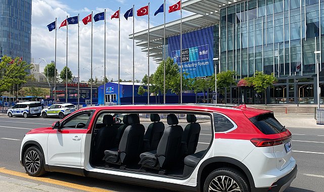 NATO'ya özel Togg limuzin