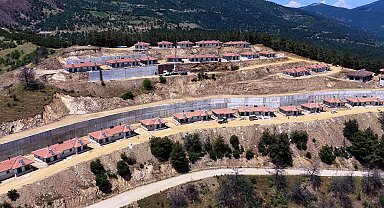 Ödemiş afet konutları yangının birinci yılında teslim ediliyor