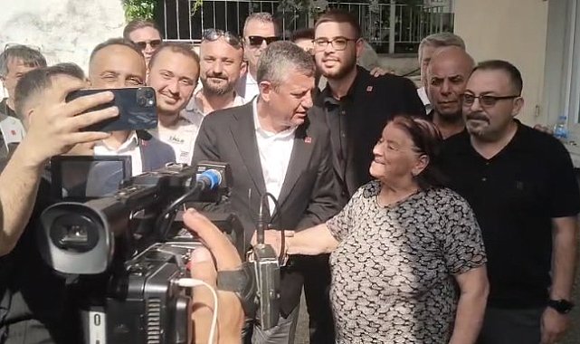 Özgür Özel'den Çorum'da taziye ziyareti