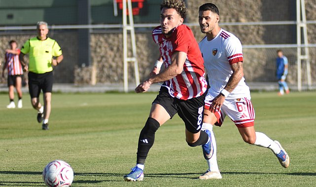 Pendikspor hazırlık maçında Kayserispor'u 2-1 mağlup etti