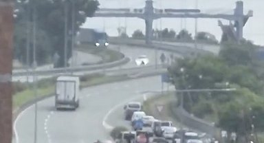 Rize'de drift yapan 2 sürücüye 301 bin lira ceza