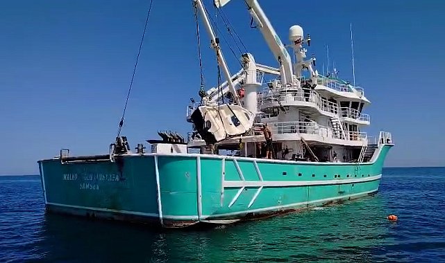 Samsun'da 2 kişinin öldüğü batan tekne bulundu, kayıp kişi aranıyor
