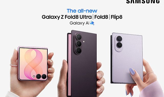 Samsung Galaxy Z Fold8 Ultra, Fold8 ve Flip8 tanıtıldı