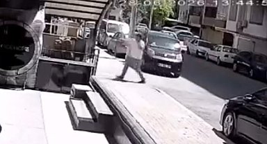 Şanlıurfa'da silahlı saldırı kamerada; 1 yaralı