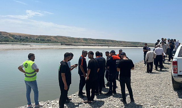 Serinlemek için girdiği çayda kayboldu